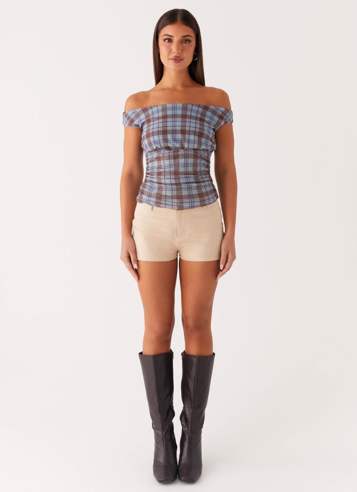 Zahli Off Shoulder Top - Shoreline Check