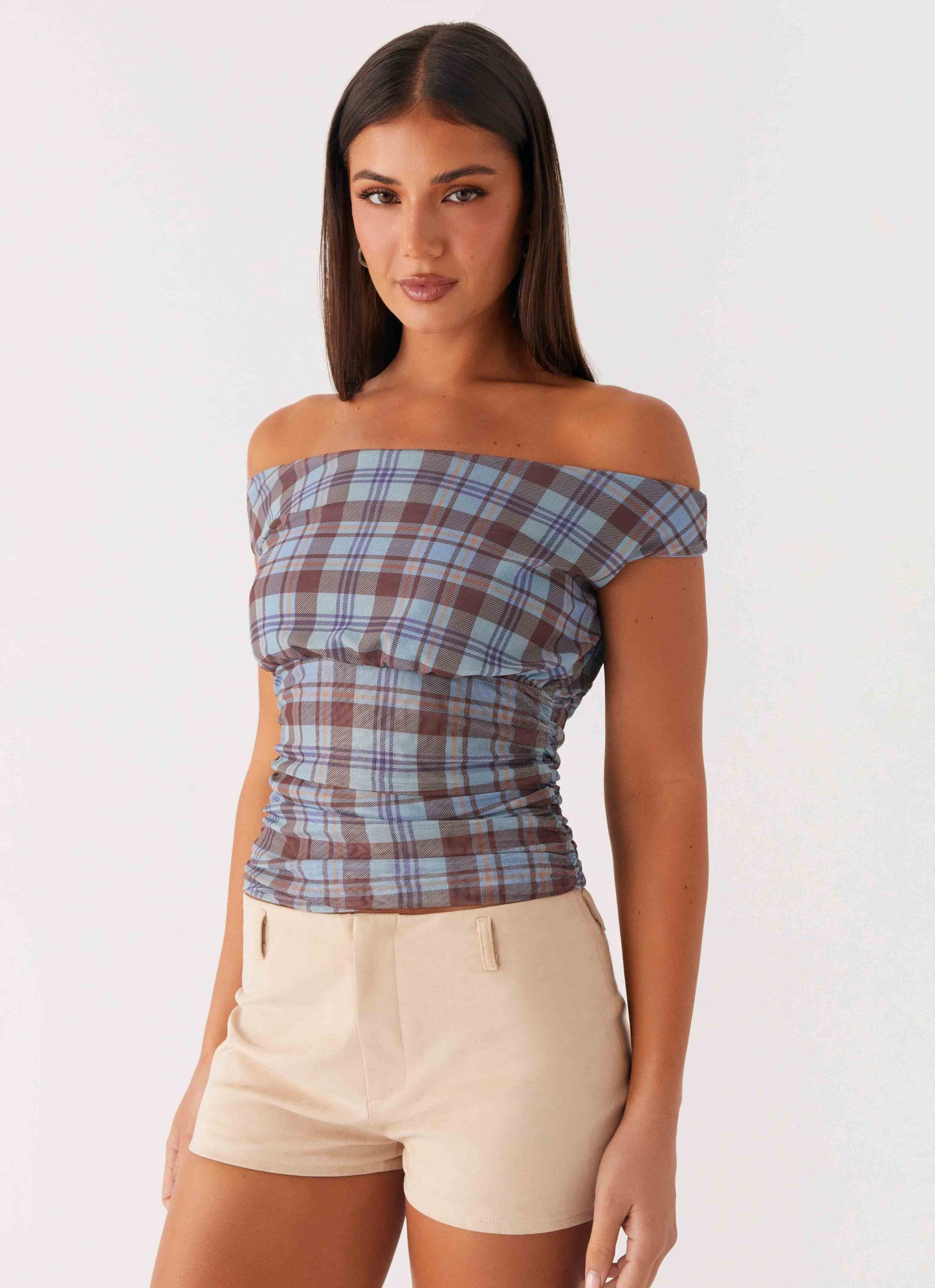 Zahli Off Shoulder Top - Shoreline Check