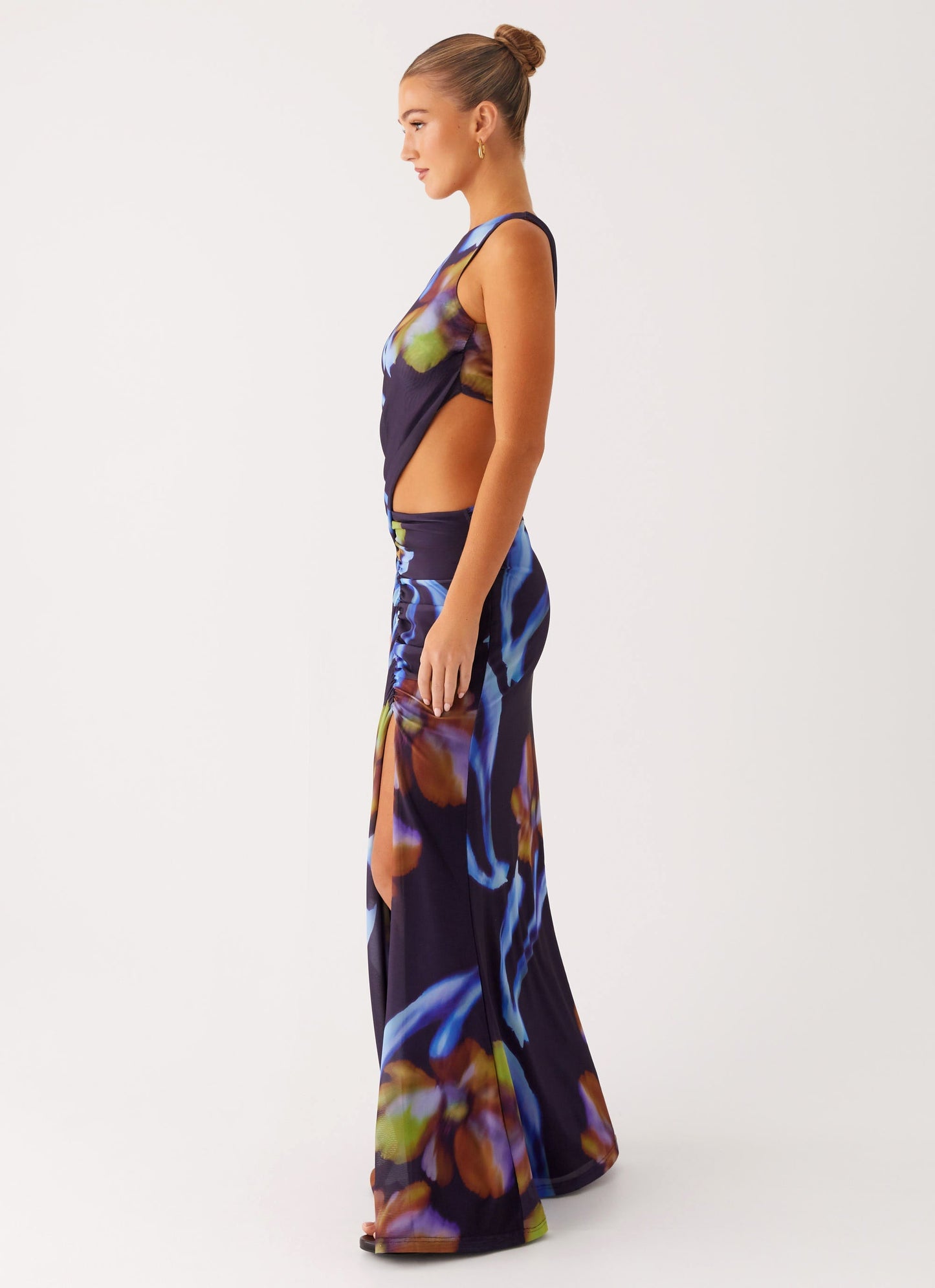 Zanzibar Maxi Dress - Dark Floral