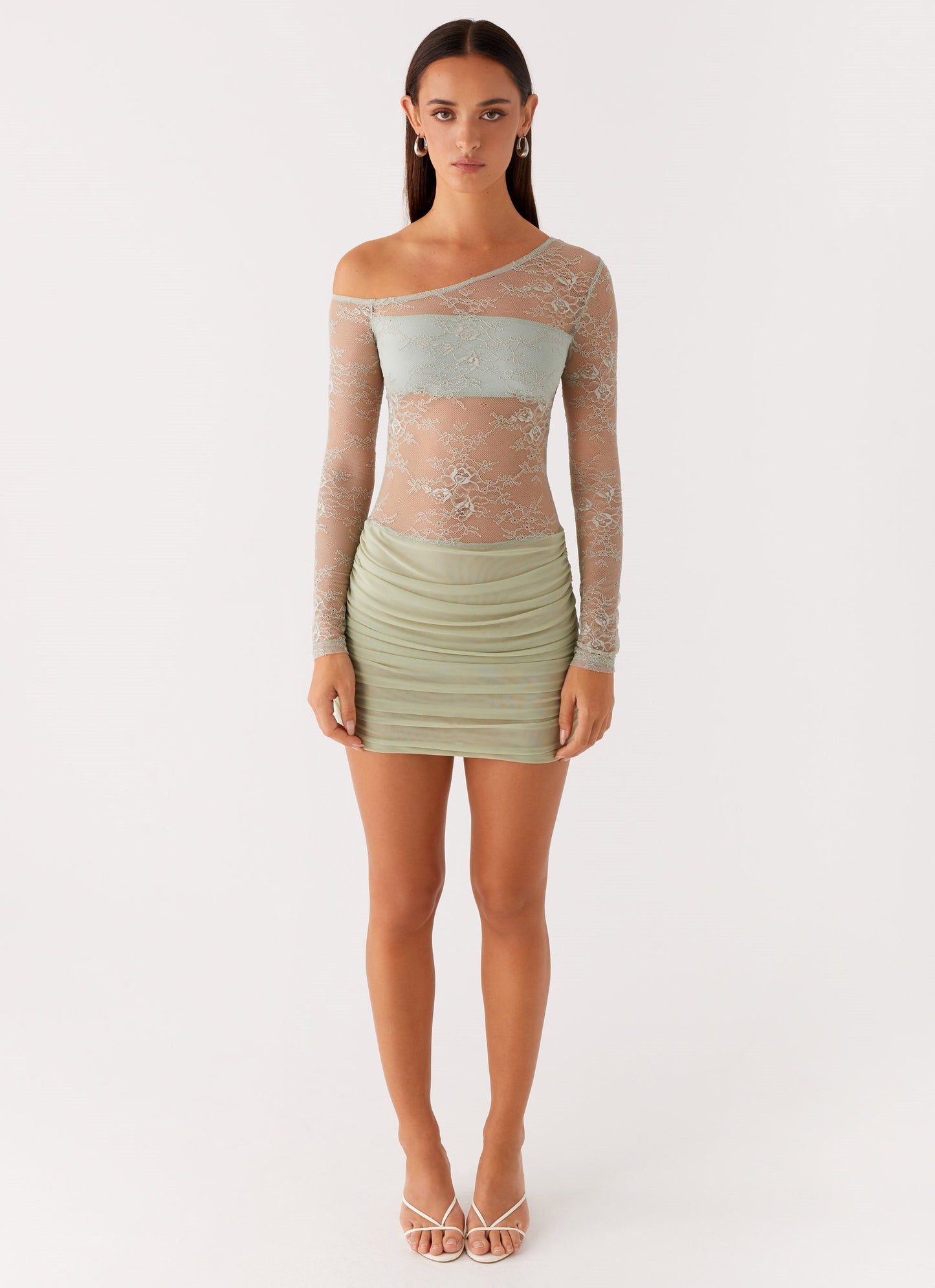 Zenni Mini Dress - Sage