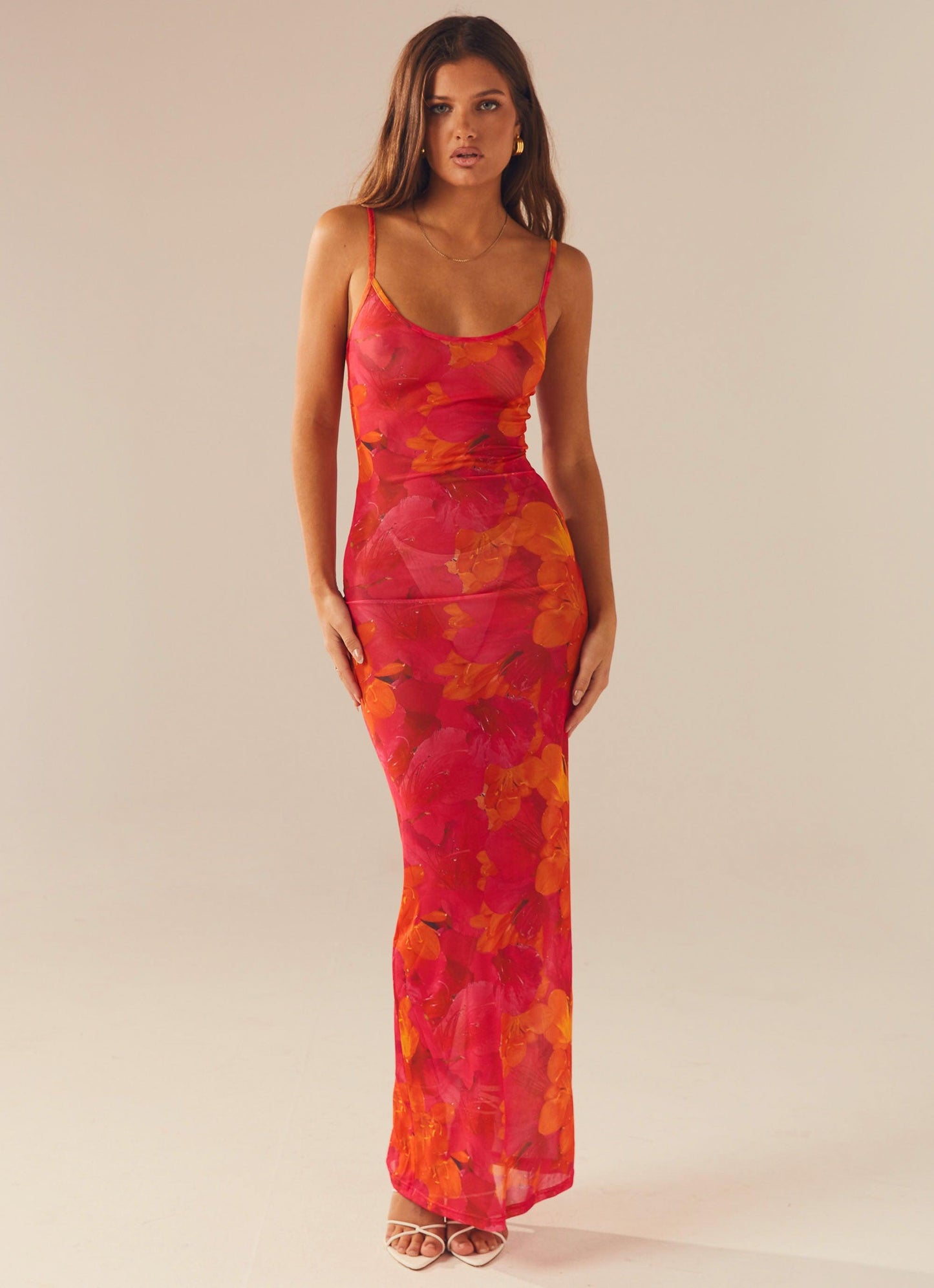 Love On The Run Maxi Dress - Floral Sun